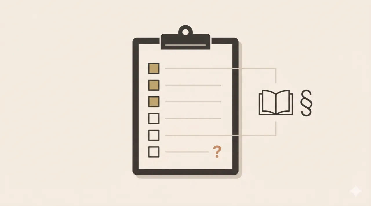 Compliance manuell prüfen