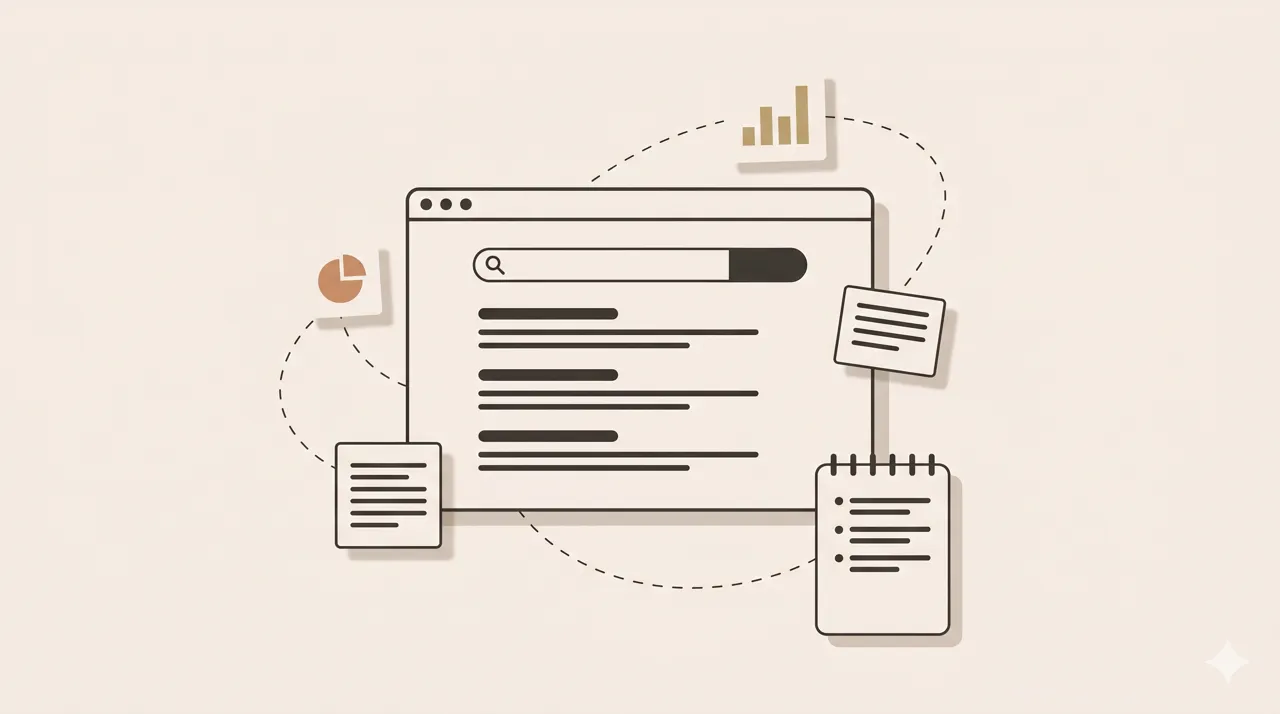 Recherche und Zusammenfassungen