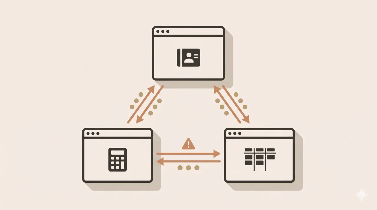 Daten zwischen Systemen abgleichen