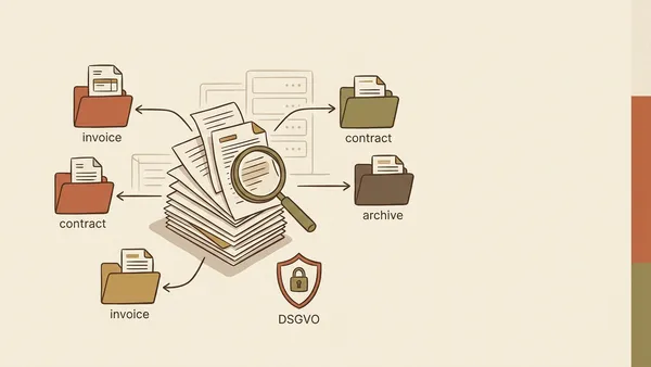KI im Dokumentenmanagement für den Mittelstand: Workflows, DSGVO und Infrastruktur